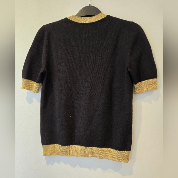 Gucci Black Sweater with Gold Accents Size XS - Picture 9 of 10